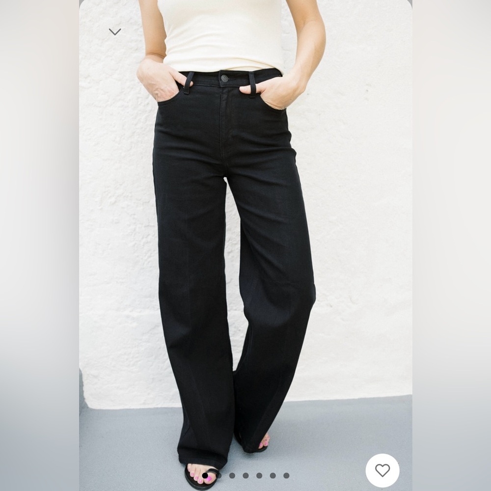 Black CJLA Holland Wide Leg Jeans size 5